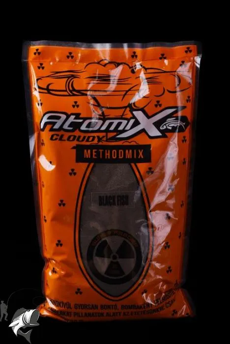 NextFish - Horgász webshop és horgászbolt - Atomix Method Mix Black-Fish 800 g etetőanyag