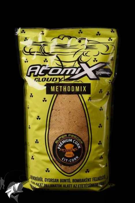 NextFish - Horgász webshop és horgászbolt - Atomix Prémium Corn Method Mix Cit-corn 1000 g etetőanyag