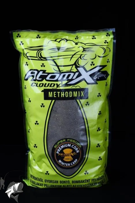 NextFish - Horgász webshop és horgászbolt - Atomix Prémium Corn Method Mix Winter Carp 1000 g etetőanyag