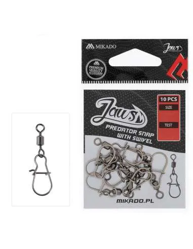 NextFish - Horgász webshop és horgászbolt - Mikado Jaws Predator Pergető Kapocs L