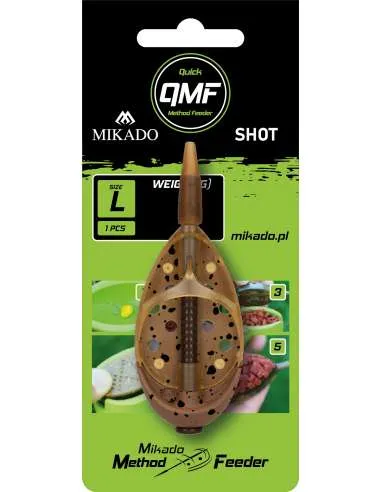 NextFish - Horgász webshop és horgászbolt - Mikado Shot QMF Method Kosár 20g