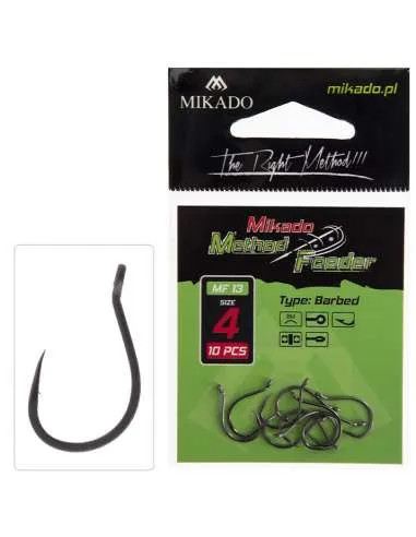 NextFish - Horgász webshop és horgászbolt - Mikado Method Feeder MF13 No.4 Horog