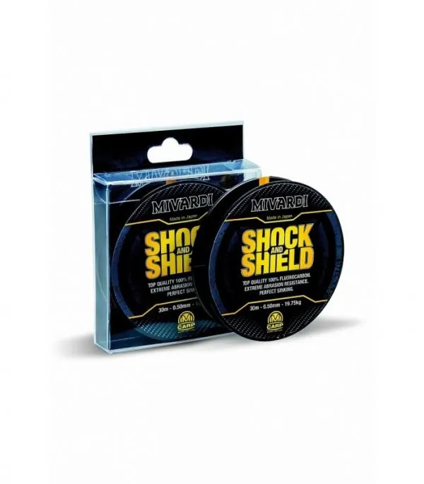 NextFish - Horgász webshop és horgászbolt - Mivardi Shock&Shield fluorocarbon előke zsinór 0.60mm 20m