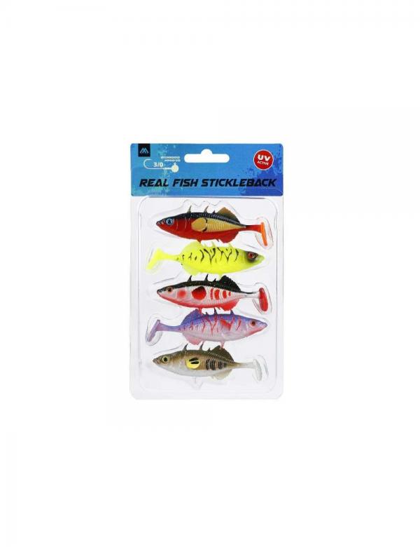 NextFish - Horgász webshop és horgászbolt - Mikado Real Fish Stickleback 5cm - Mix