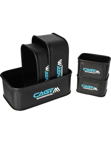 NextFish - Horgász webshop és horgászbolt - Mikado CAGE Bait Box Szett 5 Darabos