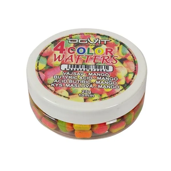 NextFish - Horgász webshop és horgászbolt - 4 Color Wafters 10mm - Vajsav-mangó