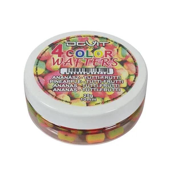 NextFish - Horgász webshop és horgászbolt - 4 Color Wafters 10mm - Ananász-tutti-frutti 