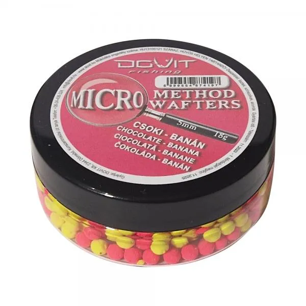 NextFish - Horgász webshop és horgászbolt - Micro Method Wafters - Csoki - banán