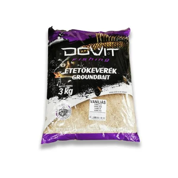 NextFish - Horgász webshop és horgászbolt - 3 Kg-os etetőkeverék - Vaníliás