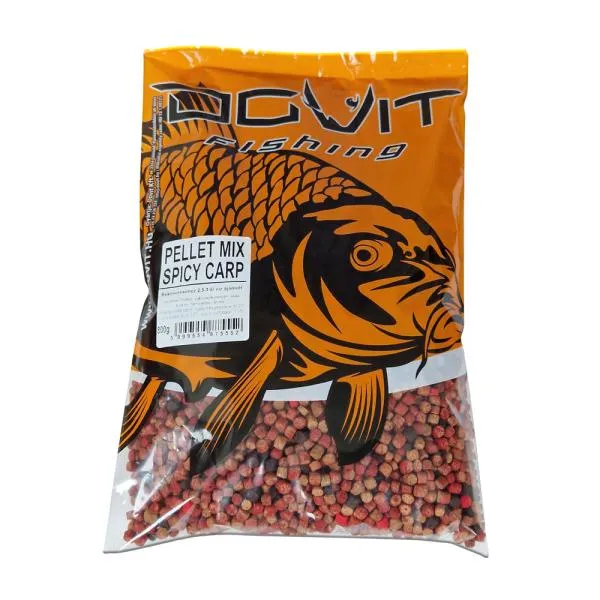 NextFish - Horgász webshop és horgászbolt - Carp Pellet Mix - Spicy Carp