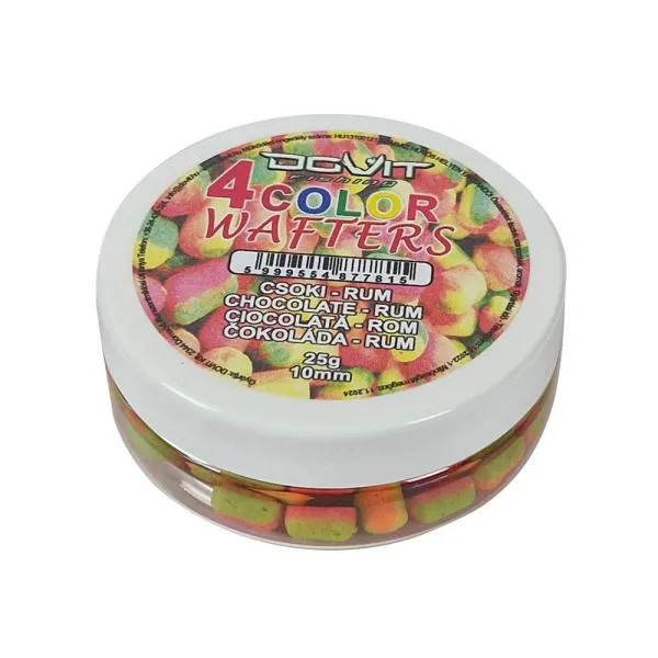 NextFish - Horgász webshop és horgászbolt - 4 Color Wafters 10mm - Csoki-rum