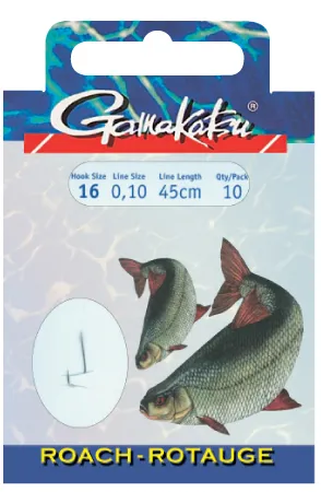 NextFish - Horgász webshop és horgászbolt - Roach előkötött 10/cs. 012 /BKS-1050N/012/
