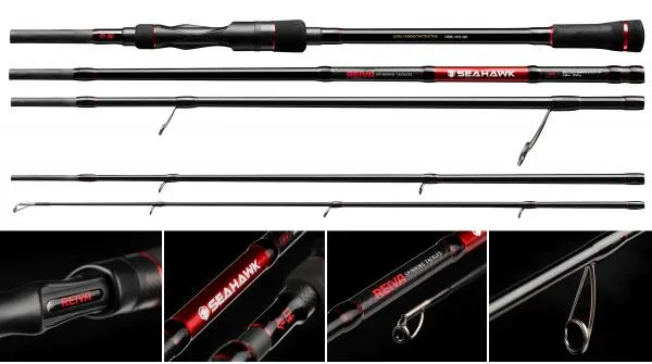 NextFish - Horgász webshop és horgászbolt - NEVIS Seahawk 2.40m 80MH 10-30gr pergető bot