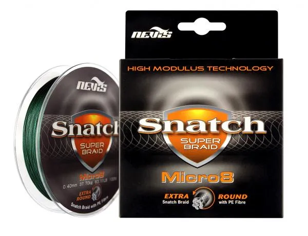 NextFish - Horgász webshop és horgászbolt - Nevis Snatch Micro 8 100m 0,14mm fonott zsinór