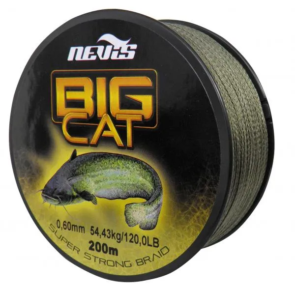 NextFish - Horgász webshop és horgászbolt - Nevis Big Cat Fonott zsinór 200m 0,50mm