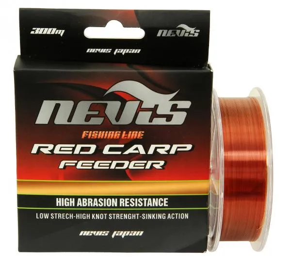 NextFish - Horgász webshop és horgászbolt - Nevis Red Carp Feeder monofil zsinór 150m 0,18