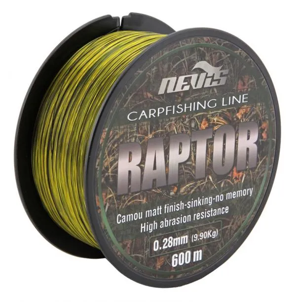 NextFish - Horgász webshop és horgászbolt - Nevis Raptor monofil zsinór 600m 0.25mm