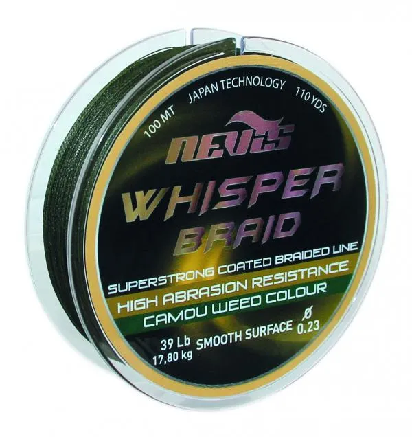 NextFish - Horgász webshop és horgászbolt - Nevis Whisper 100m 0,30mm fonott zsinór 