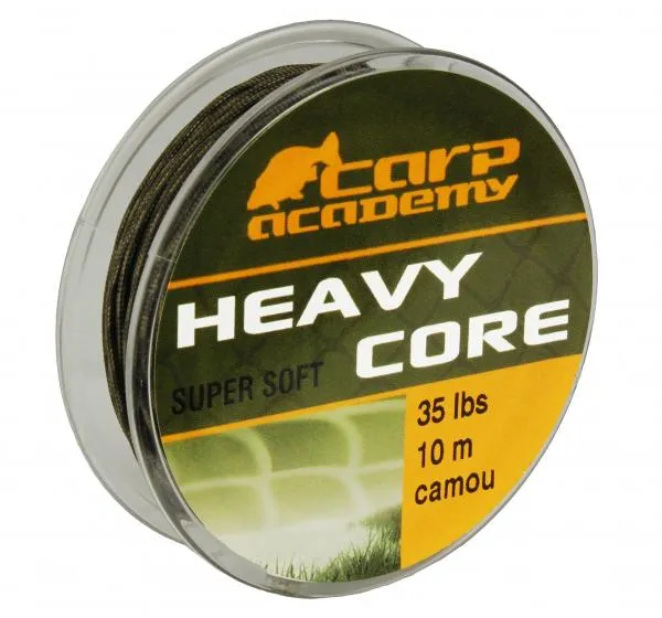 NextFish - Horgász webshop és horgászbolt - Carp Academy Heavy Core 10m 35lb Camo fonott előke zsinór