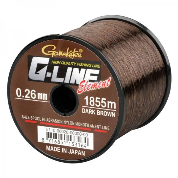 NextFish - Horgász webshop és horgászbolt - G-line Element Dark Brown 755m/0.40mm