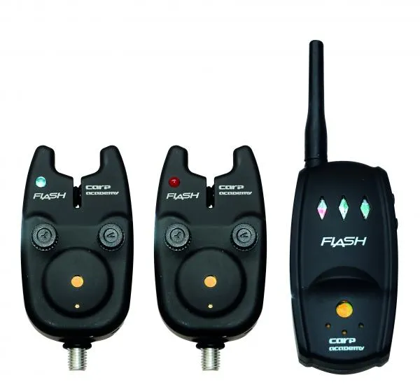 NextFish - Horgász webshop és horgászbolt - Carp Academy Flash 2+1 Elektromos Kapásjelző szett 