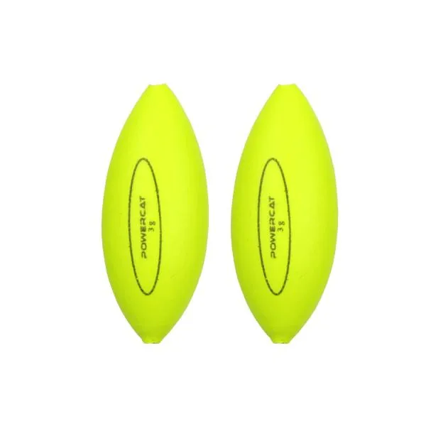 NextFish - Horgász webshop és horgászbolt - Powercat micro U-float 1.5gr sárga  2db/cs