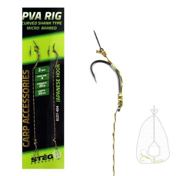 NextFish - Horgász webshop és horgászbolt - PVA Előke horogtüskével 12cm 4-es 2db/cs