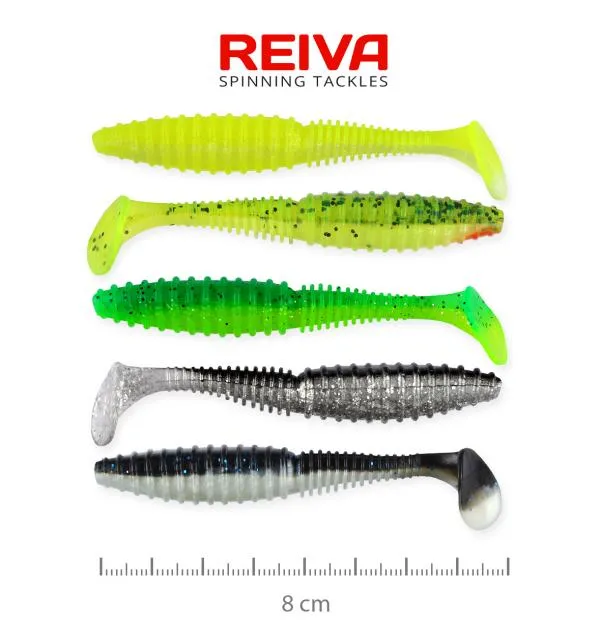 NextFish - Horgász webshop és horgászbolt - Zander Power Shad 8cm 5db/cs (5szín)