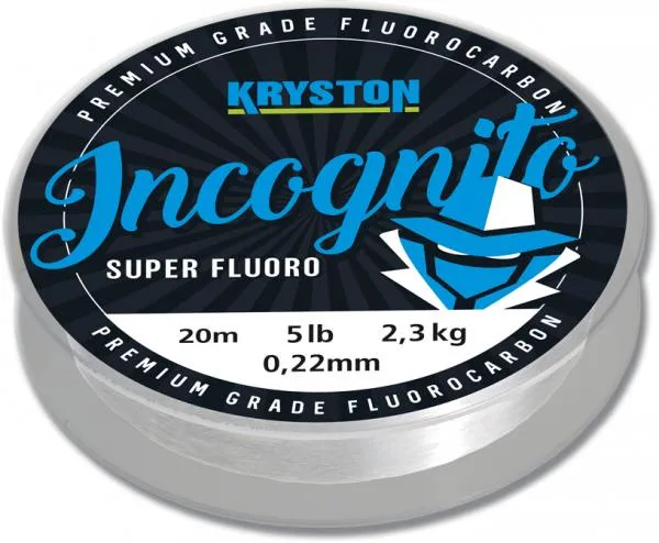 NextFish - Horgász webshop és horgászbolt - Kryston Incognito Flurocarbon 5Lbs 20m Clear