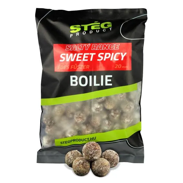 NextFish - Horgász webshop és horgászbolt - Stég Salty Bojli Range - Sweet Spicy  20mm  800g