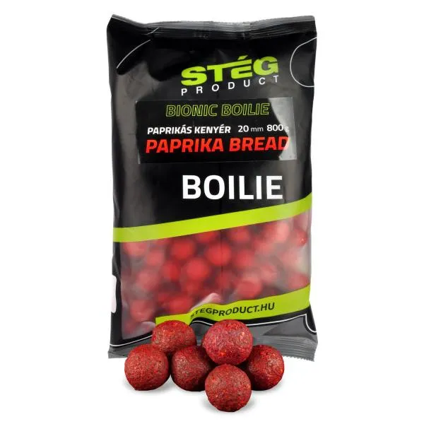 NextFish - Horgász webshop és horgászbolt - Stég Bionic Boilies 800g 20mm Paprika Bread