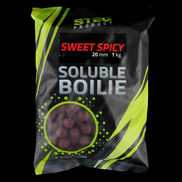 NextFish - Horgász webshop és horgászbolt - Stég Product Soluble 20mm Sweet Spicy 1kg Etető Bojli