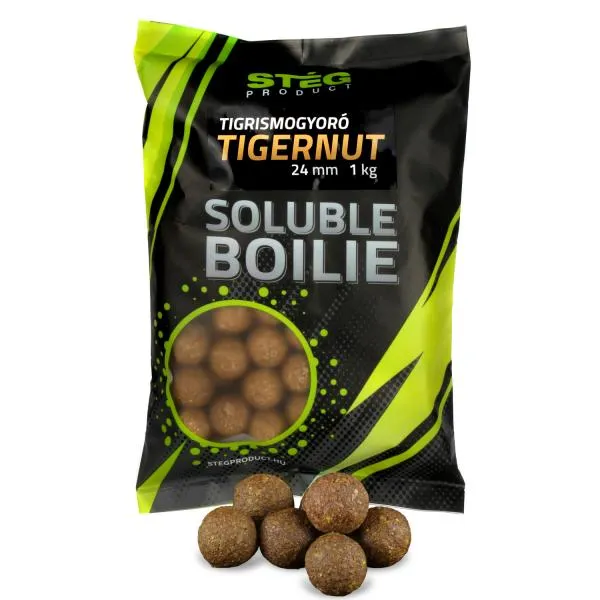 NextFish - Horgász webshop és horgászbolt - Stég Product Soluble Boilie 24mm Tigernut 1kg