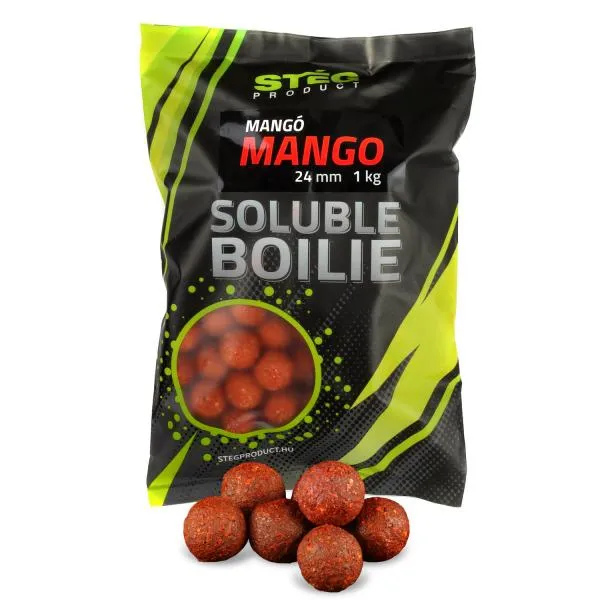 NextFish - Horgász webshop és horgászbolt - Stég Product Soluble Boilie 24mm Mango 1kg