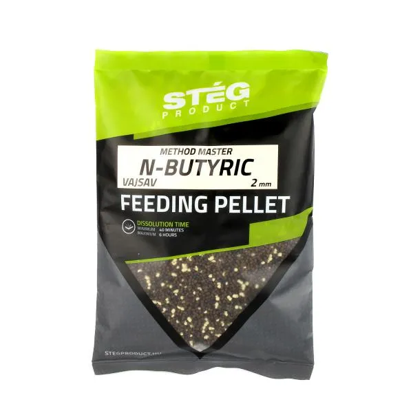 NextFish - Horgász webshop és horgászbolt - Stég Feeding Pellet 2mm N-Butiryc 800g