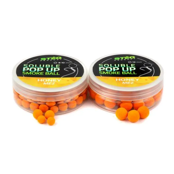 NextFish - Horgász webshop és horgászbolt - Stég Product Soluble Pop Up Smoke Ball 8-10mm Honey 20g