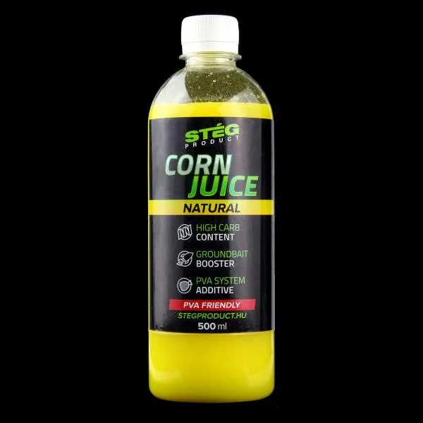 NextFish - Horgász webshop és horgászbolt - Stég Corn Juice Natural 500ml