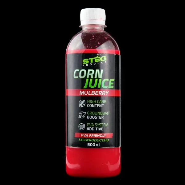 NextFish - Horgász webshop és horgászbolt - Stég Corn Juice Mulberry 500ml