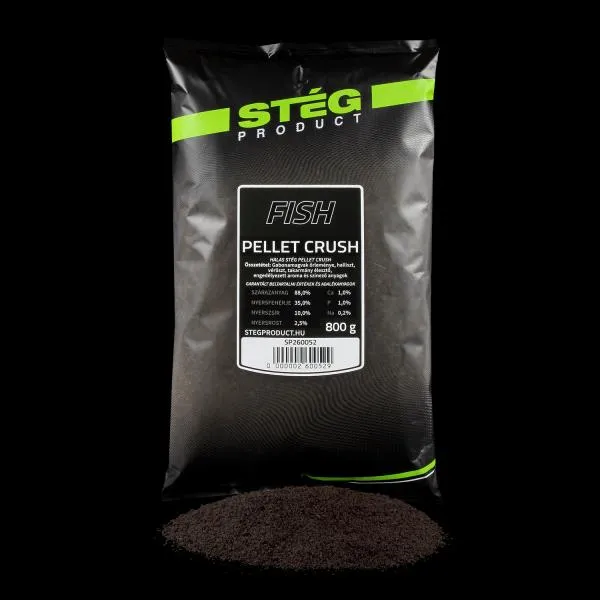 NextFish - Horgász webshop és horgászbolt - STÉG Pellet Crush - Fish 800g etetőanyag 