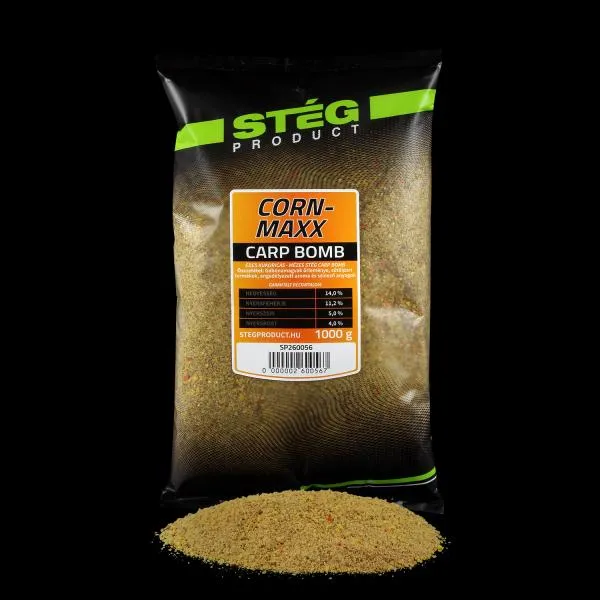 NextFish - Horgász webshop és horgászbolt - STÉG Carp Bomb -  Cornmaxx 1kg etetőanyag 