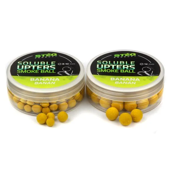 NextFish - Horgász webshop és horgászbolt - Stég Product Soluble Upters Smoke Ball 12mm Banana 30g