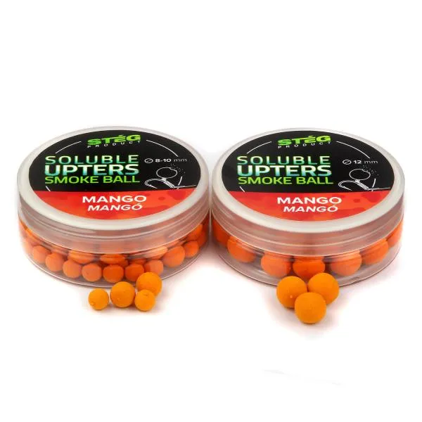 NextFish - Horgász webshop és horgászbolt - Stég Product Soluble Upters Smoke Ball 12mm Mango 30g