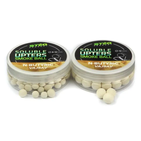 NextFish - Horgász webshop és horgászbolt - Stég Product Soluble Upters Smoke Ball 12mm N-Butyric 30g