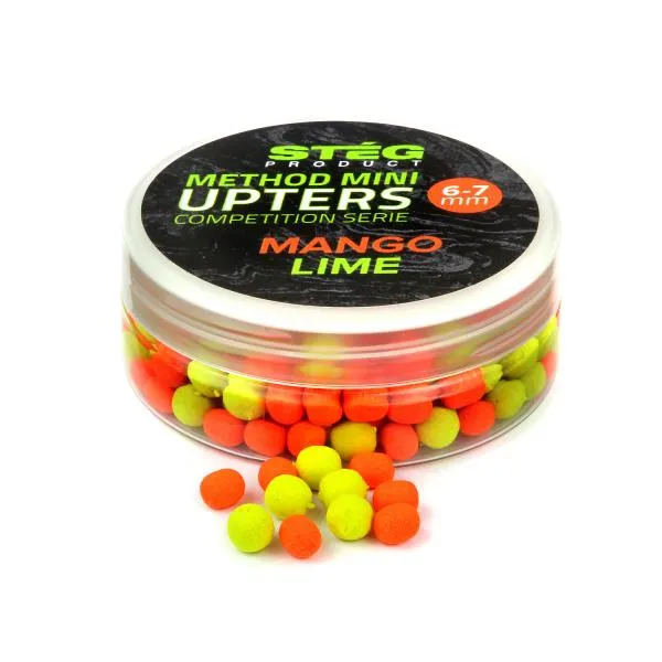 NextFish - Horgász webshop és horgászbolt - Stég Method Mini Upters Competition Serie 6-7mm 25g Mango-Lime