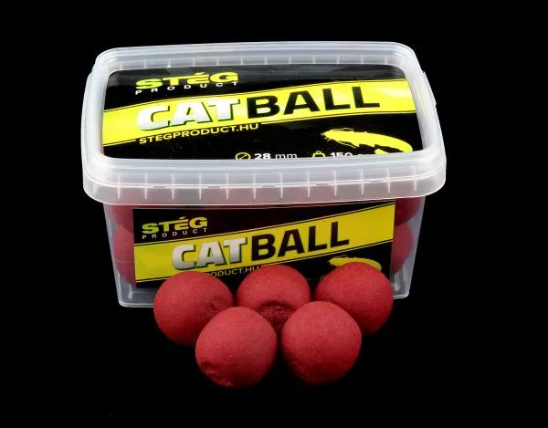 NextFish - Horgász webshop és horgászbolt - Stég Cat Ball Bojli 28mm 150gr horog bojli