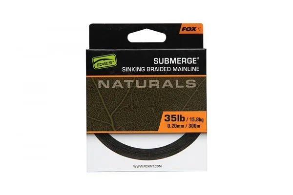 NextFish - Horgász webshop és horgászbolt - Submerge Naturals sinking braid x 300m 0.38mm 65lb/29.5kg