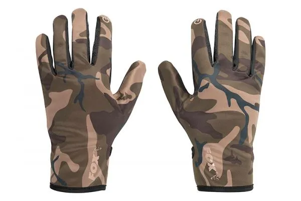 NextFish - Horgász webshop és horgászbolt - Fox Camo Thermal Camo Gloves L Kesztyű