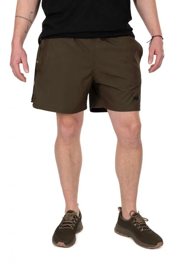 NextFish - Horgász webshop és horgászbolt - Fox khaki / Camo LW Swim Shorts small