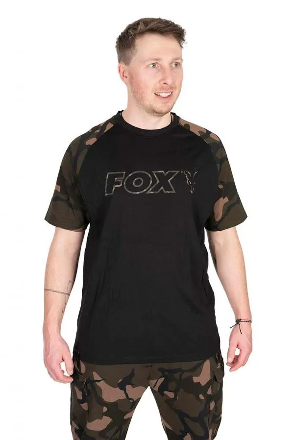 NextFish - Horgász webshop és horgászbolt - Black / Camo Outline T - 2XL