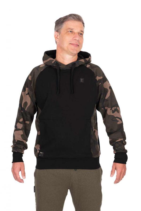 NextFish - Horgász webshop és horgászbolt - Black  / Camo pullover premium 310 hoodie - M